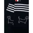 THOM BROWNE· Knee High 1 Pack Marine Blue
