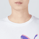 PUMA Set in Sleeve T Shirt White