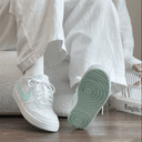 Nike Court Borough RECRAFT White Cyan