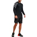 Adidas Raglan Sleeve T Shirt Black