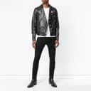SAINT LAURENT FW21 Jacket Black