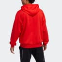 Adidas Sweatshirts Bright Pink Red Hooded Moderate Regular