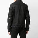 AMIRI Denim Jackets Black Lapel Moderate