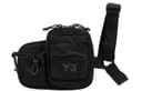 Y 3 Polyester Shoulder Bag Black