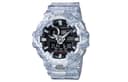 CASIO Men Liquid Crystal/Analog Dual Display Series Black Watch GA700CG7A