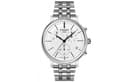TISSOT Kason Zen I Collection Quartz Movement 50m Waterproof Watch 41mm White Dial Stainless Steel Case