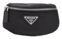 PRADA Wristband Type Nylon Clutch Mini Black