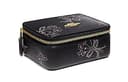 COACH Bo Coated Canvas With Smooth Box, Storage Box Black & Pink