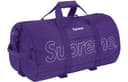 Supreme Fabric Bucket Bag Shoulder Bag Travel Bag Purple