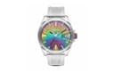 DIESEL MS9 Chameleon Collection Wrist Quartz Movement Silicone Strap Multicolor Watch Dial