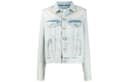 OFF WHITE SS21 Denim Jackets Blue Lapel Moderate Straight Fit