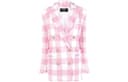 BALMAIN FW21 Business Suit Coat Pink