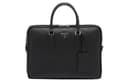 PRADA Saffiano Portable Briefcase Black