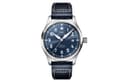IWC Pilot Collection Mark 20 Blue Dial Automatic Mechanical Movement Date Display Watch 40mm Blue Dial