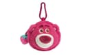 POTDEMIEL Plush Coin Purse Regular Rose Red