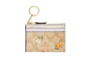 COACH Skinny Id Case Canvas With Card Holder Light Khaki