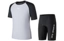 Anta Swimsuit Set Black Gray