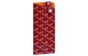 GOYARD Montmartre Canvas With Suede Calfskin Eyeglass Pouch Small Red