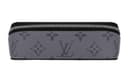 LOUIS VUITTON Yayoi Kusama Collaboration Coated Canvas Sunglass Case Gray
