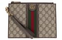 GUCCI Ophidia Canvas With Evening Bag Storage Bag Clutch Ebony/Brown