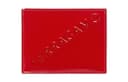 FERRAGAMO Cow Card Holder, Wallet Red