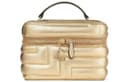 Jimmy Choo Vanity Avenue metalliceffect makeup bag