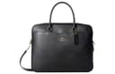 COACH Cross Grain Handbag, Shoulder Bag, Crossbody Bag, Briefcase Large Black