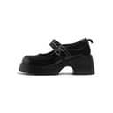MIS. DANNY Cow Split Chunky Heel 5.5cm