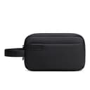 ARCTIC HUNTER Woven Surface Zip Closure Clutch Box Bag Cell Phone Pouch Clutch Regular Black/Gray