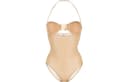 MOSCHINO One piece Swimsuit Light Yellow