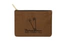Carhartt WIP Canvas Coin Purse, Clutch Brown