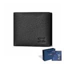 SEPTWOLVES Cow Wallet Black
