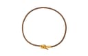 HERMES Glenan Wristbands Elephant Gray