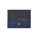 MONTBLANC Cow Wallet Blue/Black