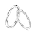 ZOKS S999 Fine Silver Rings Silver