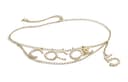 CHANEL Bead Inlay Waist Chains Gold