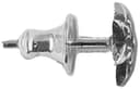 Chrome Hearts 925 Sterling Silver Stud Earrings Silver