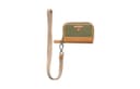 PRADA Recycled Nylon Coin Purse Army Green & Caramel