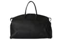 THE ROW Grain Calfskin Handbag Travel Bag Extra Large Black