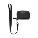 PRADA Nylon With Saffiano Coin Purse Black