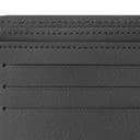 LOUIS VUITTON Multiple Wallet 3 Card Slot Epi Black