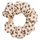CELINE Scrunchy Mini Triomphe In Silk Brass With Gold Finish