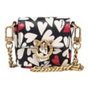 PINKO Cow Shoulder Bag, Crossbody Bag Mini Multicolor