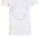 VERSACE JEANS COUTURE Logo print Crew neck T shirt