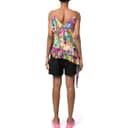 MSGM Floralprint Draped Tank