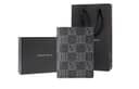 VANESSA HOGAN Vh Classic Series PVC Storage Card Holder Portable Passport Holder Small Black