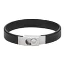 EMPORIO ARMANI Stainless Steel Black Strap Bracelet
