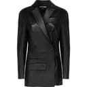 Jacquemus La Veste Tibau Cuir Blazer 'Black'