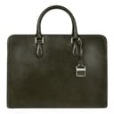 SAMSONITE Cow Portable Briefcase Small Dark Green