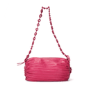 LOEWE Bracelet Pouch In Pleated Nappa Ruby Red Glaze